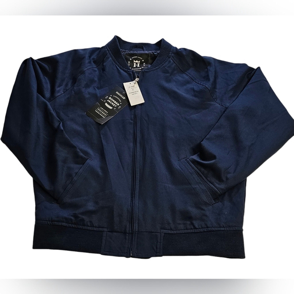 Haggar Other - Hagger Bomber Coat Mens Size Medium NWT Classic